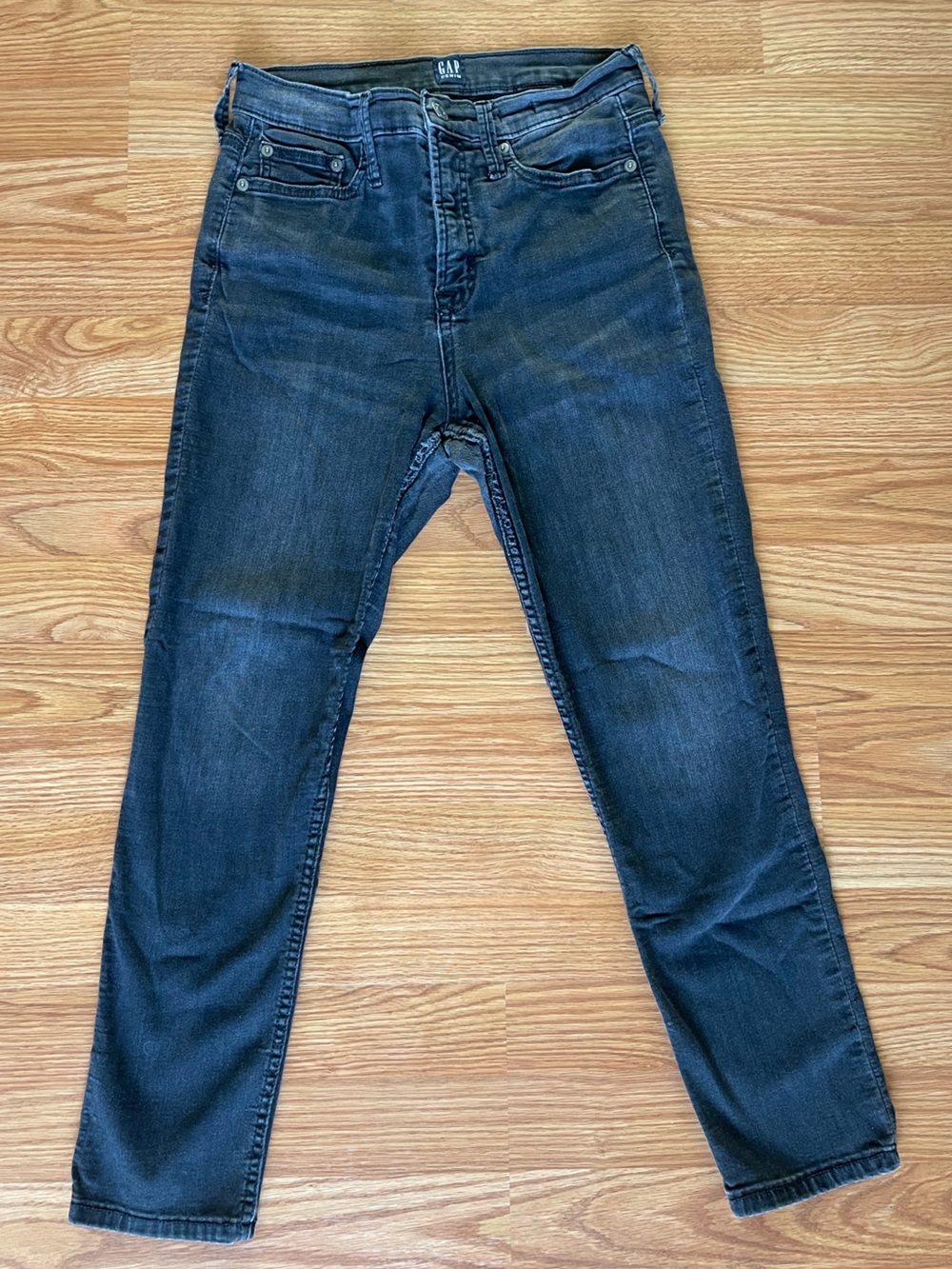 GAP True Skinny Black Denim Jeans